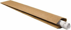 Made in USA - 6" Wide x 34" Long x 3-1/2" High Rectangle Kraft Bags - Kraft (Color) - A1 Tooling