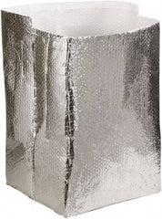 Made in USA - 16" Long x 16" Wide x 16" High x 3/16" Thick Box Liner - Silver, Case - A1 Tooling