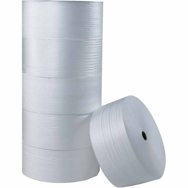 Made in USA - 250' Long x 24" Wide x 1/4" Thick, Foam Roll - White - A1 Tooling