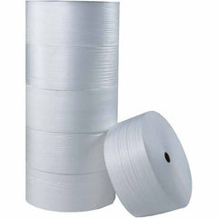 Made in USA - 250' Long x 24" Wide x 1/4" Thick, Foam Roll - White - A1 Tooling