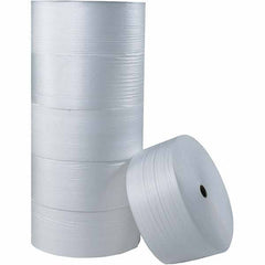 Made in USA - 250' Long x 12" Wide x 1/4" Thick, Foam Roll - White - A1 Tooling