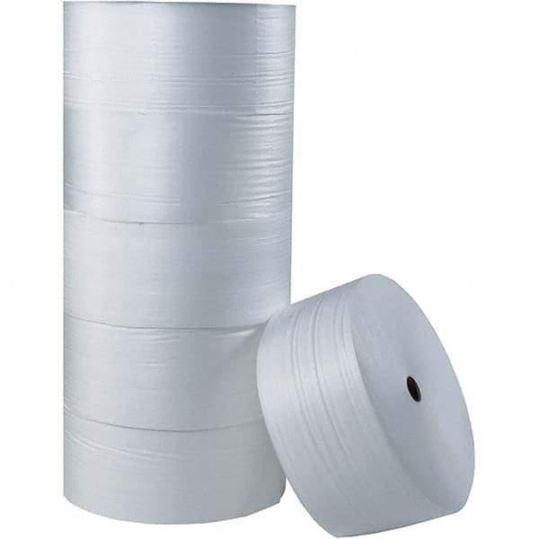 Made in USA - 250' Long x 18" Wide x 1/4" Thick, Foam Roll - White - A1 Tooling