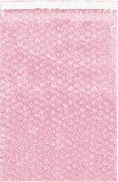 Value Collection - 4" Long x 3-1/2" Wide, Adhesive Flap Antistatic Bubble Pouch - Pink, Standard Grade - A1 Tooling