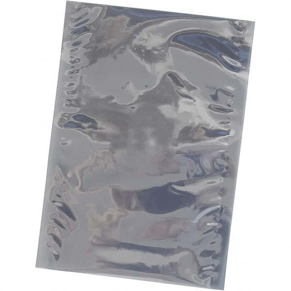 Made in USA - 10" Long x 10" Wide, 3 mil Thick, Open Top Open End Static Protection Bag - Transparent, Standard Grade - A1 Tooling