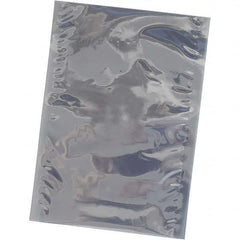 Made in USA - 6" Long x 4" Wide, 3 mil Thick, Open Top Open End Static Protection Bag - Transparent, Standard Grade - A1 Tooling