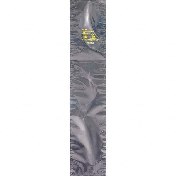 Made in USA - 20" Long x 12" Wide, 3.1 mil Thick, Open Top Static Shield Bag - Transparent, Metal-In, Standard Grade - A1 Tooling