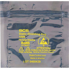 Made in USA - 24" Long x 24" Wide, 3.1 mil Thick, Self Seal Static Shield Bag - Transparent, Metal-In, Standard Grade - A1 Tooling