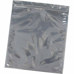 Made in USA - 12" Long x 10" Wide, 3 mil Thick, Self Seal Recloseable Zip Top Static Protection Bag - Transparent, Standard Grade - A1 Tooling