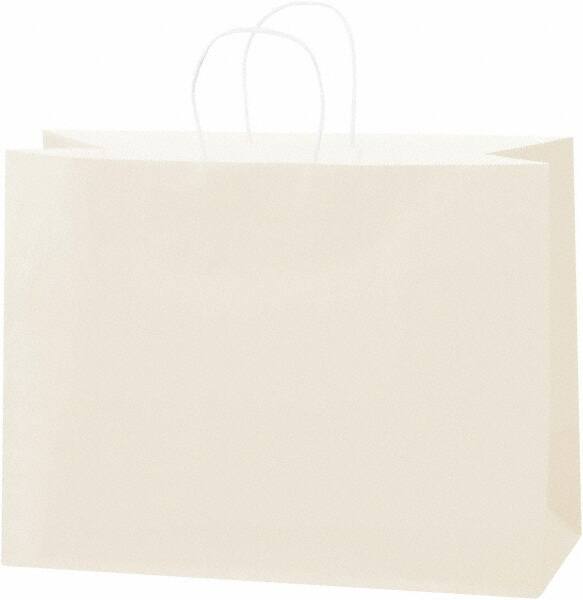 Made in USA - Kraft Grocery Bag - 16 x 6 x 12, Vanilla - A1 Tooling