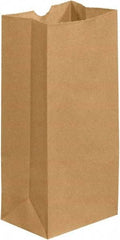 Made in USA - Kraft Grocery Bag - 5-1/4 x 3-7/16 x 10-15/16, Kraft - A1 Tooling