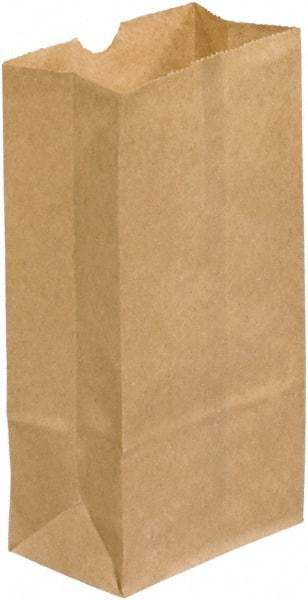 Made in USA - Kraft Grocery Bag - 3 x 1-7/8 x 5-7/8, Kraft - A1 Tooling