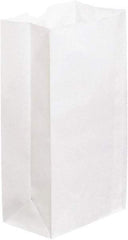 Made in USA - Kraft Grocery Bag - 6 x 3-5/8 x 11, White - A1 Tooling