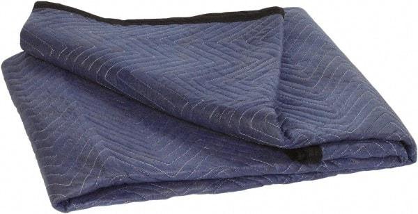 Value Collection - 72" Long x 80" Wide Cotton/Poly Blend Tarp & Dust Cover - Blue - A1 Tooling