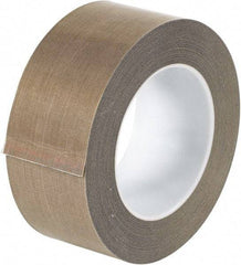 Made in USA - 18 Yd Long x 2" Wide, Brown Silicone PTFE Tape - 5 mil Thick - A1 Tooling