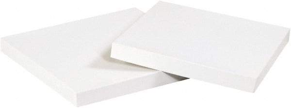 Made in USA - 20-1/2" Wide x 25-1/4" Long x 18-1/4" High Rectangle Chipboard Box - 1 Wall, White - A1 Tooling