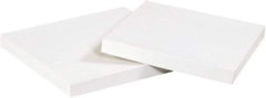 Made in USA - 9" Wide x 18-1/2" Long x 5" High Square Chipboard Box - 1 Wall, White - A1 Tooling