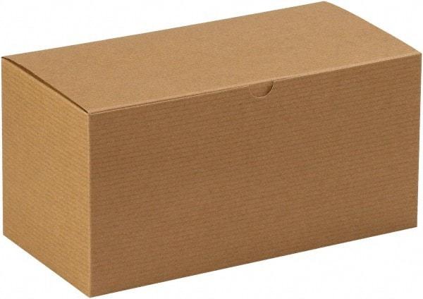 Made in USA - 6" Wide x 12" Long x 6" High Rectangle Chipboard Box - 1 Wall, Kraft (Color) - A1 Tooling