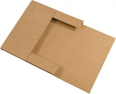 Made in USA - 12-1/2" Wide x 12-1/2" Long x 1" High Rectangle Crush Proof Mailers - 1 Wall, Kraft (Color) - A1 Tooling