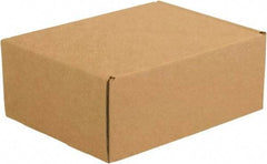 Made in USA - 8-3/4" Wide x 11-1/8" Long x 4" High Rectangle Crush Proof Mailers - 1 Wall, Kraft (Color) - A1 Tooling