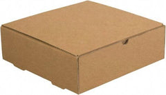 Made in USA - 10" Wide x 10" Long x 4" High Rectangle Crush Proof Mailers - 1 Wall, Kraft (Color) - A1 Tooling