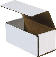 Made in USA - 4" Wide x 11" Long x 4" High Rectangle Crush Proof Mailers - 1 Wall, White - A1 Tooling