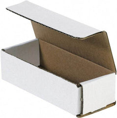 Made in USA - 5" Wide x 10" Long x 3" High Rectangle Crush Proof Mailers - 1 Wall, White - A1 Tooling