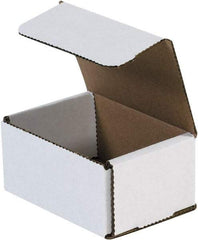 Made in USA - 3" Wide x 4" Long x 2" High Rectangle Crush Proof Mailers - 1 Wall, White - A1 Tooling