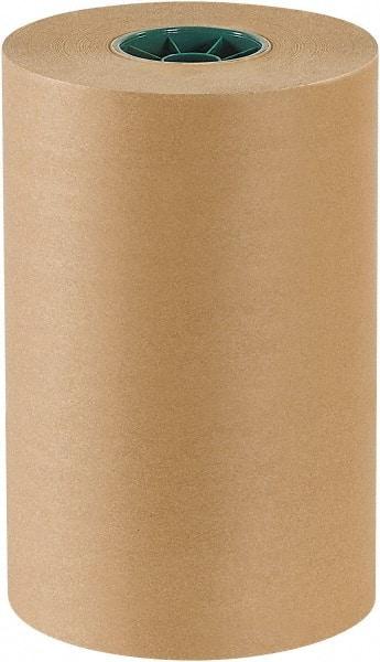 Made in USA - 600' Long x 12" Wide Roll of Kraft Paper with 10# Gloss Polyethylene - 50 Lb Paper Weight - A1 Tooling