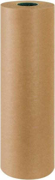 Made in USA - 600' Long x 24" Wide Roll of Kraft Paper with 10# Gloss Polyethylene - 50 Lb Paper Weight - A1 Tooling