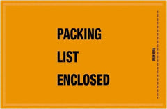 Value Collection - 1,000 Piece, 5-1/4" Long x 8" Wide, Packing List Envelope - Packing List Enclosed, Orange - A1 Tooling