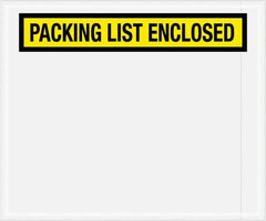 Value Collection - 500 Piece, 10" Long x 12" Wide, Packing List Envelope - Packing List Enclosed, Yellow - A1 Tooling