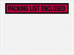 Value Collection - 1,000 Piece, 4-1/2" Long x 6" Wide, Packing List Envelope - Packing List Enclosed, Red - A1 Tooling