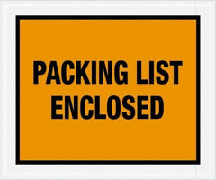 Value Collection - 500 Piece, 10" Long x 12" Wide, Packing List Envelope - Packing List Enclosed, Orange - A1 Tooling