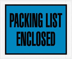 Value Collection - 1,000 Piece, 4-1/2" Long x 5-1/2" Wide, Packing List Envelope - Packing List Enclosed, Blue - A1 Tooling