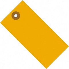 Dupont - 4-1/4" High x 2-1/8" Long, Safety & Facility Blank Tag - Orange Spunbonded Olefin - A1 Tooling