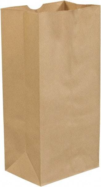 Made in USA - Kraft Grocery Bag - 8-1/4 x 5-5/16 x 16-1/8, Kraft - A1 Tooling