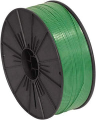 Made in USA - 7,000" Long, Bag Tie - Green - A1 Tooling