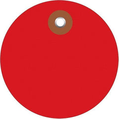 Made in USA - Safety & Facility Blank Tag - Red Vinyl - A1 Tooling