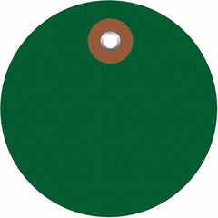 Made in USA - Safety & Facility Blank Tag - Green Vinyl - A1 Tooling