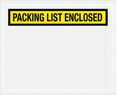 Value Collection - 1,000 Piece, 4-1/2" Long x 5-1/2" Wide, Packing List Envelope - Packing List Enclosed, Yellow - A1 Tooling