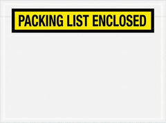 Value Collection - 1,000 Piece, 6-3/4" Long x 5" Wide, Packing List Envelope - Packing List Enclosed, Yellow - A1 Tooling