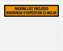 Value Collection - 1,000 Piece, 4-1/2" Long x 5-1/2" Wide, Packing List Envelope - Orange - A1 Tooling