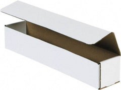 Made in USA - 6" Wide x 26" Long x 2" High Rectangle Crush Proof Mailers - 1 Wall, White - A1 Tooling