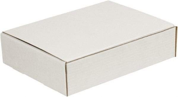 Made in USA - 9-1/4" Wide x 12-1/8" Long x 3" High Rectangle Crush Proof Mailers - 1 Wall, White - A1 Tooling