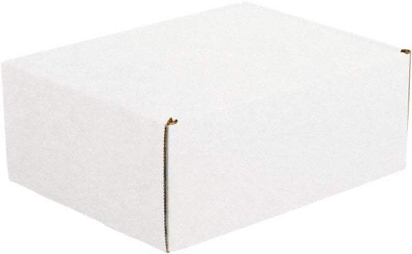 Made in USA - 8-3/4" Wide x 11-1/8" Long x 4" High Rectangle Crush Proof Mailers - 1 Wall, White - A1 Tooling