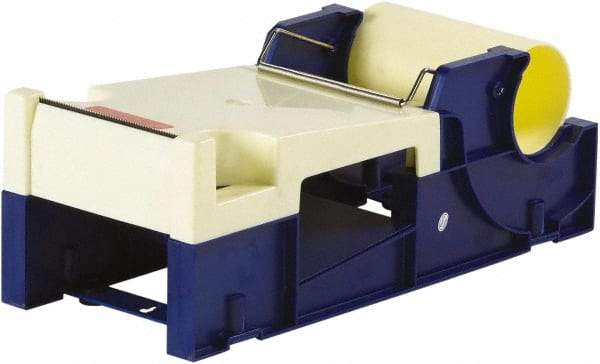 Import - 4" Wide, Single Roll, Manual Table/Desk Tape Dispenser - Plastic, Unlimited Dispensed Tape Length - A1 Tooling