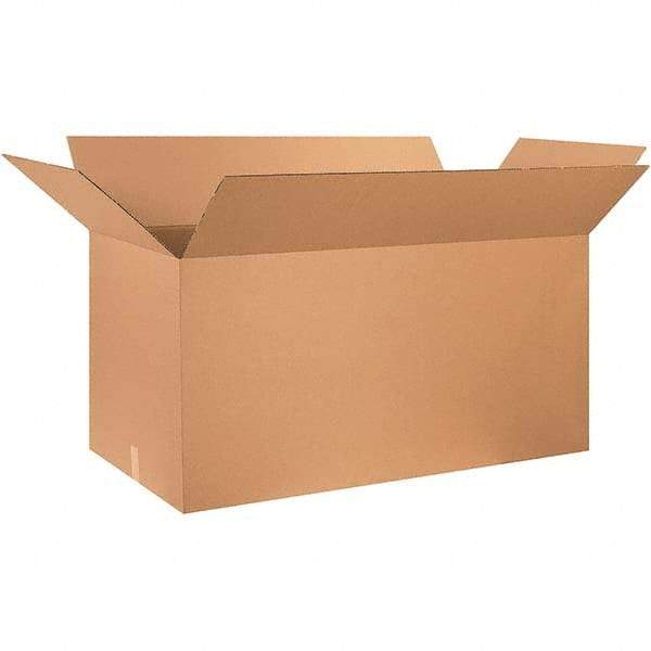 Made in USA - 24" Wide x 48" Long x 24" High Rectangle Corrugated Shipping Box - 1 Wall, Kraft (Color), 65 Lb Capacity - A1 Tooling