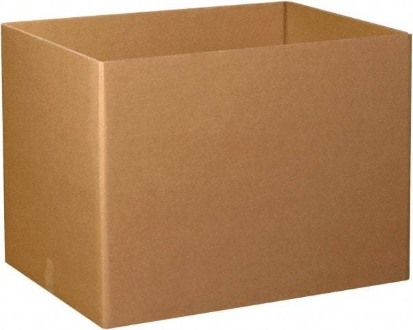 Made in USA - 24" Wide x 48" Long x 28" High Rectangle Heavy Duty Corrugated Box - 3 Walls, Kraft (Color), 280 Lb Capacity - A1 Tooling