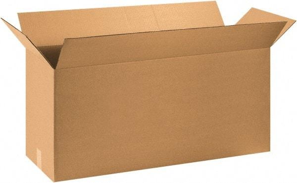 Made in USA - 12" Wide x 36" Long x 16" High Rectangle Corrugated Shipping Box - 1 Wall, Kraft (Color), 65 Lb Capacity - A1 Tooling