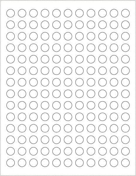 Tape Logic - 1/2" Long, White Paper Laser Label - For Laser Printers - A1 Tooling